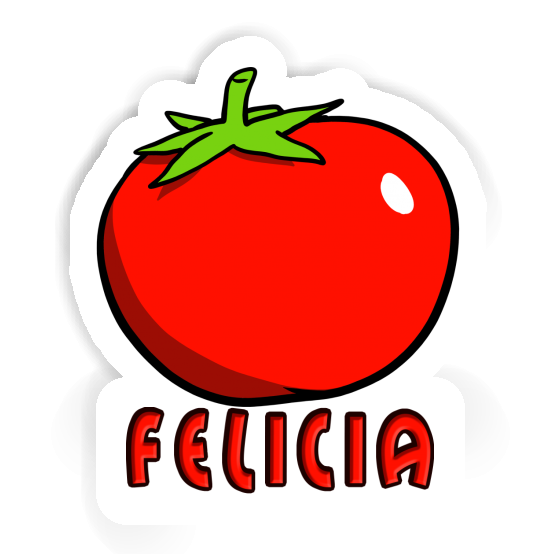 Felicia Autocollant Tomate Image