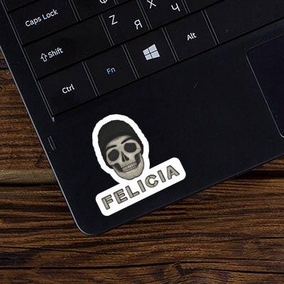 Felicia Aufkleber Totenkopf Felicia Aufkleber Totenkopf Image