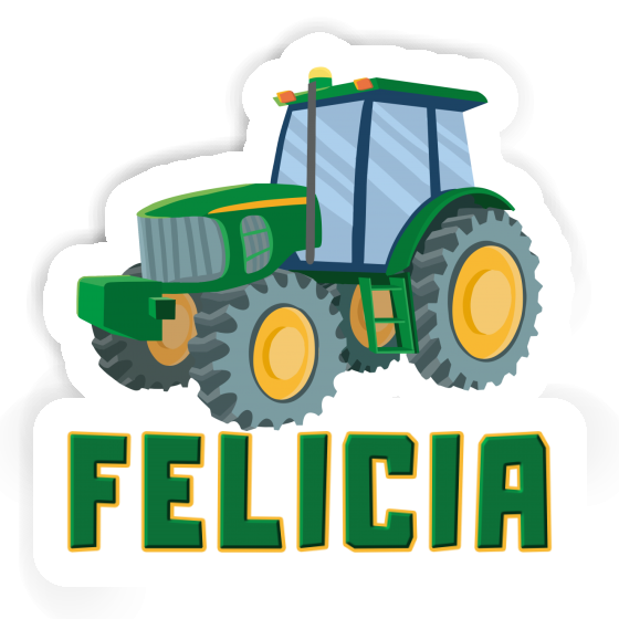 Autocollant Tracteur Felicia Notebook Autocollant Tracteur Felicia Gift package Image