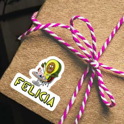 Avocado Sticker Felicia Image