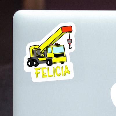 Felicia Sticker Vehicle Crane Notebook Felicia Sticker Vehicle Crane Gift package Image