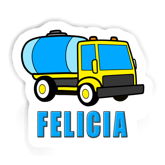 Autocollant Felicia Camion d'eau Notebook Autocollant Felicia Camion d'eau Gift package Image