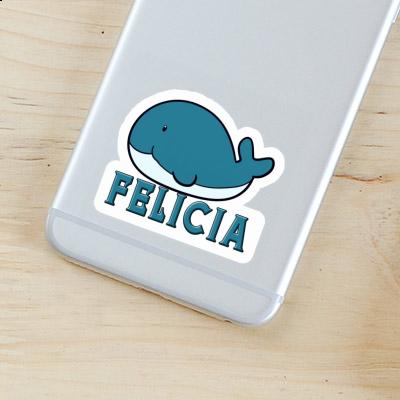 Autocollant Baleine Felicia Notebook Autocollant Baleine Felicia Notebook Image