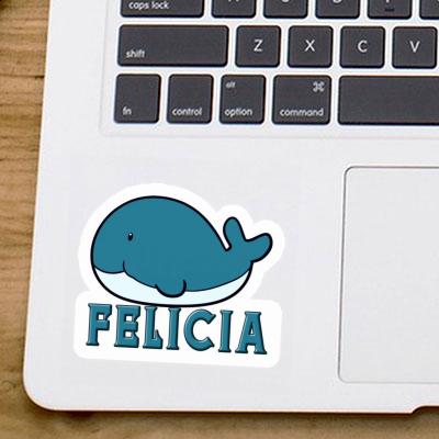Autocollant Baleine Felicia Notebook Autocollant Baleine Felicia Gift package Image