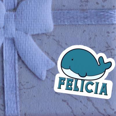 Autocollant Baleine Felicia Autocollant Baleine Felicia Image