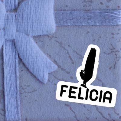 Autocollant Felicia Windsurfer Autocollant Felicia Windsurfer Image