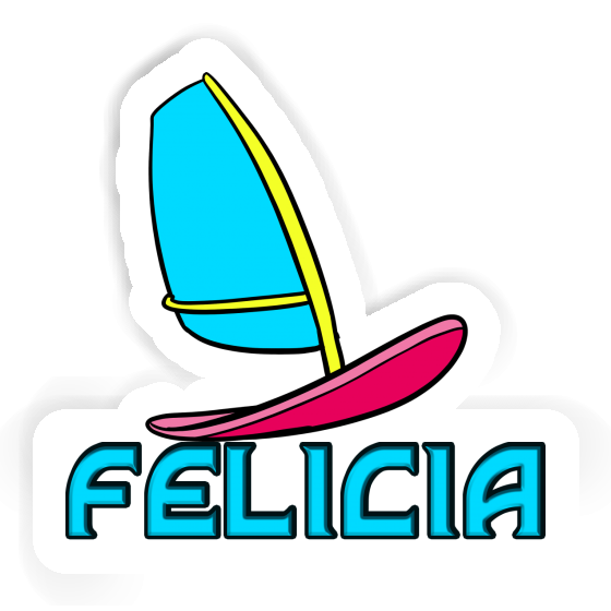Felicia Autocollant Planche de windsurf Notebook Felicia Autocollant Planche de windsurf Notebook Image