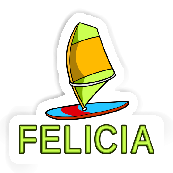 Felicia Autocollant Planche à voile Notebook Felicia Autocollant Planche à voile Gift package Image