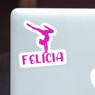 Felicia Sticker Yoga Woman Gift package Image