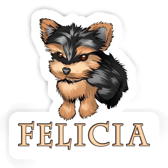 Terrier Autocollant Felicia Terrier Autocollant Felicia Image