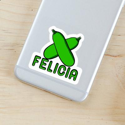 Felicia Autocollant Courgette Laptop Felicia Autocollant Courgette Laptop Image