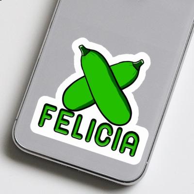 Sticker Zucchini Felicia Notebook Sticker Zucchini Felicia Gift package Image