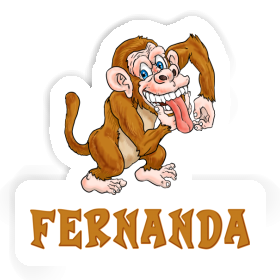 Fernanda Sticker Ape Image