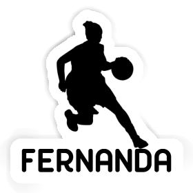 Sticker Fernanda Basketball Player Image