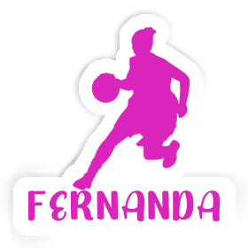 Basketballspielerin Sticker Fernanda Image