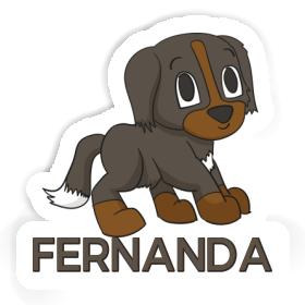 Berner Sennenhund Sticker Fernanda Image