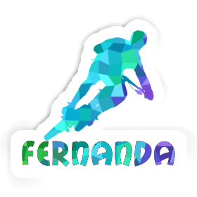 Sticker Fernanda Biker Image