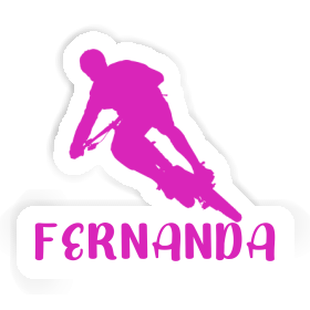 Biker Sticker Fernanda Image