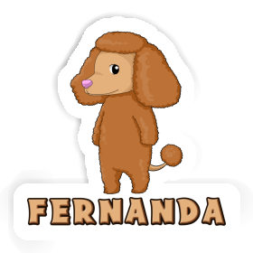 Fernanda Sticker Pudel Image