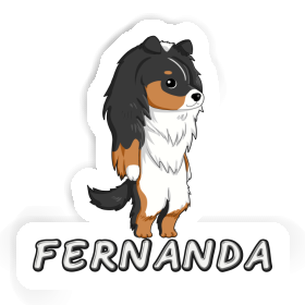 Aufkleber Sheltie Fernanda Image