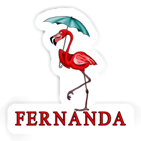 Fernanda Sticker Flamingo Image