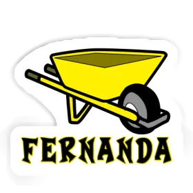 Wheelbarrow Sticker Fernanda Image