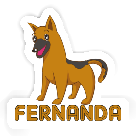 Hirtenhund Sticker Fernanda Image