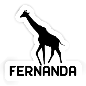 Fernanda Sticker Giraffe Image