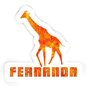 Giraffe Sticker Fernanda Image