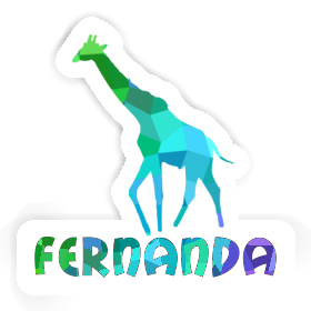 Fernanda Sticker Giraffe Image