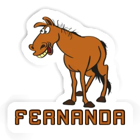 Pferd Sticker Fernanda Image