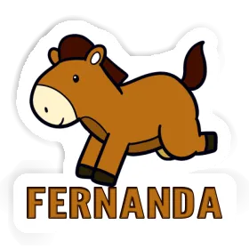 Fernanda Sticker Pferd Image