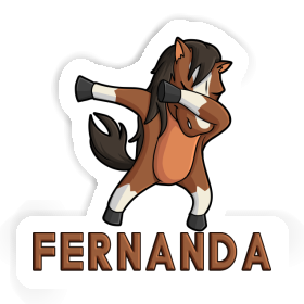 Pferd Sticker Fernanda Image