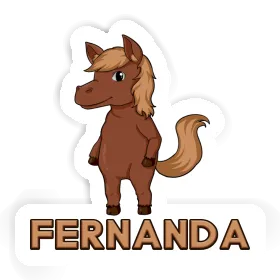 Aufkleber Pferd Fernanda Image