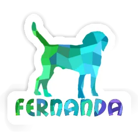 Fernanda Sticker Dog Image