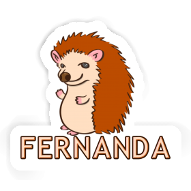 Hedgehog Sticker Fernanda Image