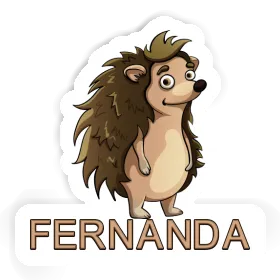 Sticker Hedgehog Fernanda Image