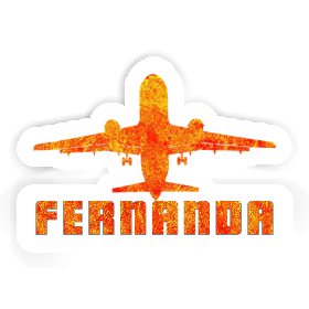 Sticker Jumbo-Jet Fernanda Image