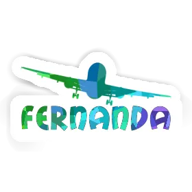 Flugzeug Aufkleber Fernanda Image