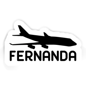 Sticker Jumbo-Jet Fernanda Image