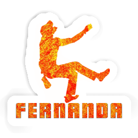 Sticker Fernanda Climber Image