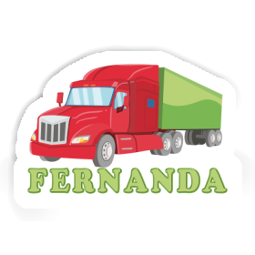 Sticker Fernanda Truck Image