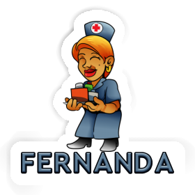 Fernanda Sticker Pflegefachfrau Image