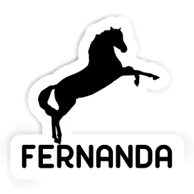 Sticker Fernanda Pferd Image