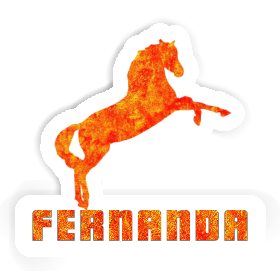 Aufkleber Pferd Fernanda Image