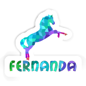 Horse Sticker Fernanda Image