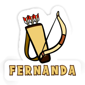 Sticker Fernanda Arrow Bow Image