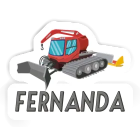 Sticker Snowcat Fernanda Image