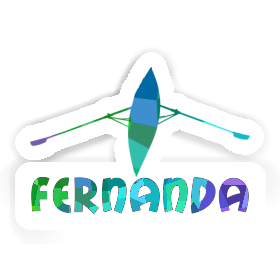 Ruderboot Sticker Fernanda Image