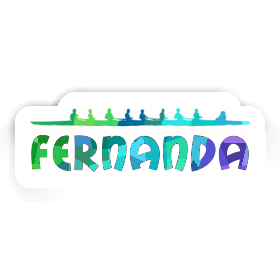 Ruderboot Sticker Fernanda Image